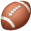 Football emoji  U+1F3C8