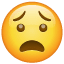 Gekwelde emoji U+1F627