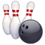 Bowling smiley U+1F3B3