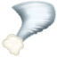 Tornado emoji U+1F32A