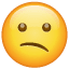 Verwarde emoji  U+1F615