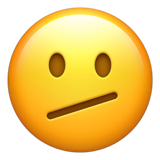 Emoji met scheve mond U+1FAE4