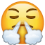 Triomferende emoji  U+1F624