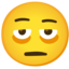 Emoji met tranenzakken U+1FAE9 U+1FAE9