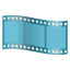 Filmstrip emoji  U+1F39E