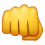 Vuist emoji  U+1F44A