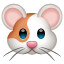 Hamster emoji  U+1F439