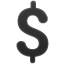 Dollar emoji U+1F4B2