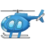 Helikopter emoji  U+1F681