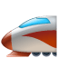 Trein emoji  U+1F685