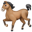 Paard emoji  U+1F40E