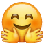 Emoji met handen  U+1F917