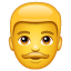 Man emoji U+1F468