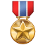 Militaire onderscheiding emoji U+1F396