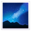 Galaxy emoji U+1F30C