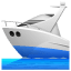 Motorboot emoji  U+1F6E5