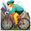 Mountainbike emoji U+1F6B5