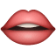 Mond  emoji  U+1F444