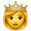 Prinses emoji U+1F478