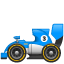 Raceauto emoji U+1F3CE