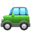 Groene auto emoji U+1F699