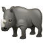 Neushoorn U+1F98F