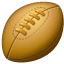 Rugby emoji  U+1F3C9