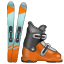 Ski’s en skischoenen  emoji U+1F3BF