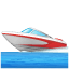 Speedboot emoji  U+1F6A4