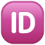 ID symbool Whatsapp U+1F194