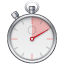 Stopwatch emoji  U+23F1