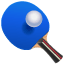 Ping pong emoji  U+1F3D3