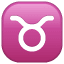 Stier sterrenbeeld emoji  U+2649