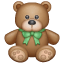 Teddybeer emoji U+1F9F8