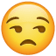 Ontevreden emoji  U+1F612