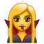 Vampier emoji U+1F9DB