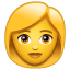 Vrouw emoji Facebook U+1F469